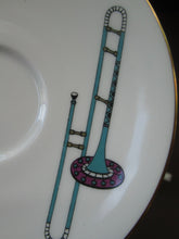Load image into Gallery viewer, Royal Worcester Porcelain Trio Cup, Saucer, Side Plate Rare Fiesta Patern 1960s
