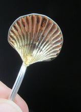 Load image into Gallery viewer, Victorian Hallmarked Silver Salt Dish and Spoons / Pin Cushions. Matching Swan Spoons In Fitted Case
