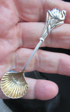 Load image into Gallery viewer, Victorian Hallmarked Silver Salt Dish and Spoons / Pin Cushions. Matching Swan Spoons In Fitted Case
