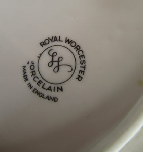 1960s Royal Worcester Serving Dish Tureen Fiesta Pattern