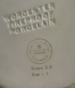 1960s Royal Worcester Serving Dish Tureen Fiesta Pattern