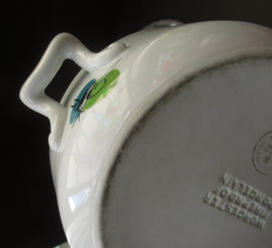 1960s Royal Worcester Serving Dish Tureen Fiesta Pattern