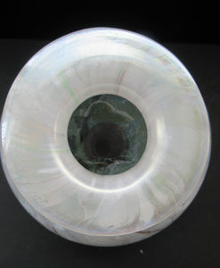 MIchael Harris Vintage Isle of Wight White Globular Vase