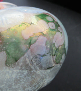 MIchael Harris Vintage Isle of Wight White Globular Vase