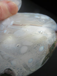 MIchael Harris Vintage Isle of Wight White Globular Vase
