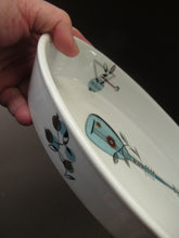 Load image into Gallery viewer, 1960s Royal Worcester Oval Open Serving Dish Rare Fiesta Pattern
