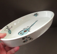 Load image into Gallery viewer, 1960s Royal Worcester Oval Open Serving Dish Rare Fiesta Pattern
