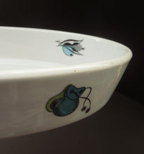 Load image into Gallery viewer, 1960s Royal Worcester Oval Open Serving Dish Rare Fiesta Pattern
