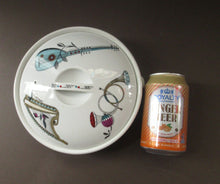 Load image into Gallery viewer, 1960s Royal Worcester Serving Dish Tureen Fiesta Pattern
