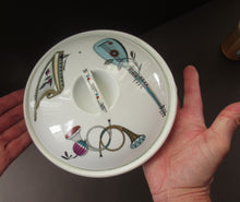Load image into Gallery viewer, 1960s Royal Worcester Serving Dish Tureen Fiesta Pattern

