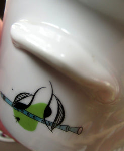 1960s Royal Worcester Oval Serving Lidded Dish Rare Fiesta Pattern