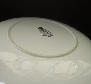 Royal Worcester 1960s Rare Fiesta Pattern Dessert Plate 