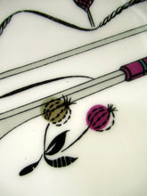 Load image into Gallery viewer, Royal Worcester 1960s Rare Fiesta Pattern Dessert Plate 
