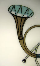 Load image into Gallery viewer, Royal Worcester 1960s Rare Fiesta Pattern Dessert Plate 
