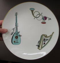 Load image into Gallery viewer, Royal Worcester 1960s Rare Fiesta Pattern DINNER Plate 
