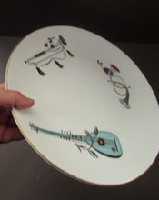 Load image into Gallery viewer, Large Royal Worcester Serving Platter: 1960s Fiesta Pattern
