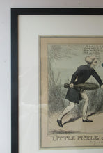 Load image into Gallery viewer, Antique GEORGIAN Satirical Print: Little Pickle; or, How to Decline a Greek Article (1830)
