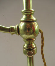 Load image into Gallery viewer, Antique Brass GEC Desk Lamp Pump Lamp Rewired
