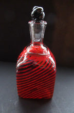 Load image into Gallery viewer, Vintage NORWEGIAN Plus Art Glass Bottle Vase
