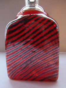 Vintage NORWEGIAN Plus Art Glass Bottle Vase