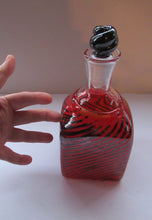 Load image into Gallery viewer, Vintage NORWEGIAN Plus Art Glass Bottle Vase
