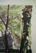 Load image into Gallery viewer, Edwin La Dell Colour Lithograph Fettes College  Edinburgh Pencil Signed
