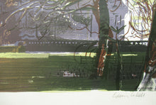 Load image into Gallery viewer, Edwin La Dell Colour Lithograph Fettes College  Edinburgh Pencil Signed
