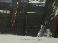 Load image into Gallery viewer, Edwin La Dell Colour Lithograph Fettes College  Edinburgh Pencil Signed
