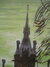Load image into Gallery viewer, Edwin La Dell Colour Lithograph Fettes College  Edinburgh Pencil Signed
