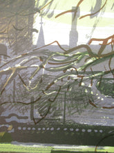 Load image into Gallery viewer, Edwin La Dell Colour Lithograph Fettes College  Edinburgh Pencil Signed
