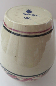 Antique Scottish Studio Pottery Stoneware Vase SIGNED