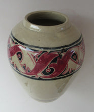 Load image into Gallery viewer, Antique Scottish Studio Pottery Stoneware Vase SIGNED
