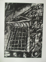 Load image into Gallery viewer, 1980s Jo Ganter Etching Inspired by Piranesi Pencil Signed
