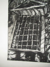 Load image into Gallery viewer, 1980s Jo Ganter Etching Inspired by Piranesi Pencil Signed
