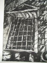 Load image into Gallery viewer, 1980s Jo Ganter Etching Inspired by Piranesi Pencil Signed
