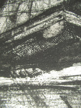 Load image into Gallery viewer, 1980s Jo Ganter Etching Inspired by Piranesi Pencil Signed
