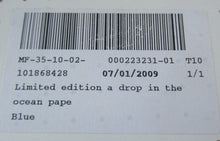 Load image into Gallery viewer, Limitied Edition Paperweight Drop in the Ocean 2009 by Helen Macdonald
