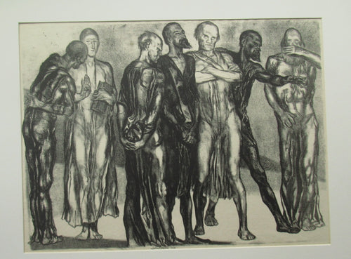 British Prints 1920s Lithograph by John Copley