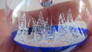 Golden Jubiliee Royal Reflections Caithness Glass Paperweight by Colin Terris