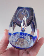 Load image into Gallery viewer, Golden Jubiliee Royal Reflections Caithness Glass Paperweight by Colin Terris

