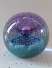 Load image into Gallery viewer, Vintage Scottish Caithness Glass Paperweight Flower of Scotland by Alastair Macintosh
