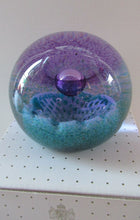 Load image into Gallery viewer, Vintage Scottish Caithness Glass Paperweight Flower of Scotland by Alastair Macintosh
