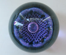 Load image into Gallery viewer, Vintage Scottish Caithness Glass Paperweight Flower of Scotland by Alastair Macintosh
