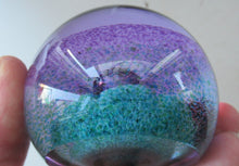 Load image into Gallery viewer, Vintage Scottish Caithness Glass Paperweight Flower of Scotland by Alastair Macintosh
