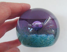 Load image into Gallery viewer, Vintage Scottish Caithness Glass Paperweight Flower of Scotland by Alastair Macintosh
