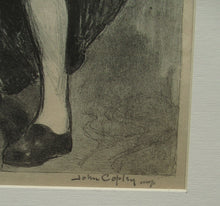 Load image into Gallery viewer, John Copley 1920s Original Lithograph British Prints The Sick KIng
