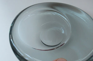 Danish Holmegaard Bowl by Per Lutken Signed and Dated 1960