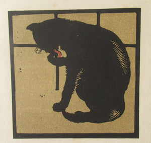 William Nicholson Square Book of Animals The Un-Common Cat