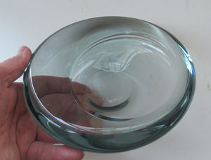 Danish Holmegaard Bowl by Per Lutken Signed and Dated 1960