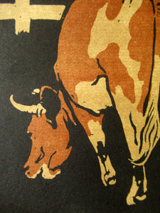 William Nicholson Square Book of Animals The Serville Cow